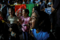 [ẢNH] Biểu tình khắp thế giới phản đối Taliban tiếp quản Afghanistan 