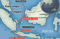 [ẢNH] Diễn biến mới nhất vụ máy bay chở khách Indonesia rơi xuống biển
