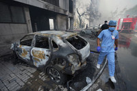 Hiện trường vụ tai nạn máy bay thảm khốc tại Ấn Độ 