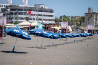 Cảnh người dân sơ tán sau trận động đất cực mạnh gây sóng thần ở Nga