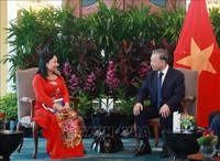 Tổng Bí thư Tô Lâm tiếp lãnh đạo một số tập đoàn, doanh nghiệp hàng đầu của Singapore