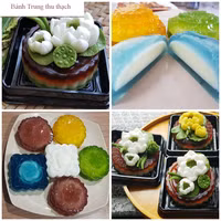 Thưởng thức hương vị đặc sắc của bánh Trung thu thạch rau câu