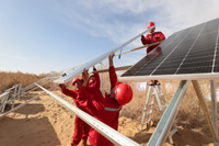 Cao tốc xuyên sa mạc cung cấp 3,62 triệu kWh điện sạch mỗi năm