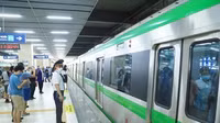Đường sắt Cát Linh - Hà Đông vận chuyển bình quân 30.000 lượt khách/ngày