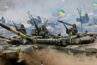 [ẢNH] Đội hình thiết giáp DPR sẵn sàng đối đầu với lực lượng Ukraine