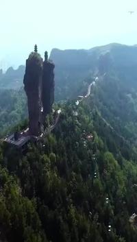 Tòa tháp đôi bí ẩn nhất Trung Quốc