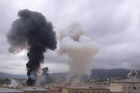 [ẢNH] Dân thường mắc kẹt trong cuộc giao tranh ác liệt giữa Amenia và Azerbaijan