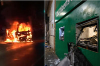 [Ảnh] Bạo động, hôi của trước thềm bầu cử ở Mỹ, hàng loạt cây ATM bị kích nổ