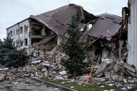 [ẢNH] Dân thường mắc kẹt trong cuộc giao tranh ác liệt giữa Amenia và Azerbaijan