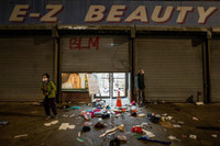 [Ảnh] Bạo động, hôi của trước thềm bầu cử ở Mỹ, hàng loạt cây ATM bị kích nổ