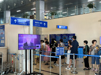 Các sân bay đồng loạt dừng chiếu quảng cáo dịp tang lễ Tổng Bí thư Nguyễn Phú Trọng