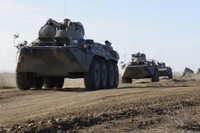 [ẢNH] Hải quân Nga tập trận gần Crimea giữa lúc căng thẳng với Ukraine gia tăng