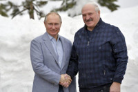 [ẢNH] Tiết lộ nội dung cuộc hội đàm trực tiếp giữa hai nhà lãnh đạo Nga, Belarus