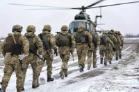 [ẢNH] Nga triển khai trực thăng ‘cá sấu’ K-52 tới biên giới với Ukraine