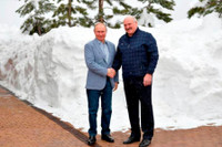 [ẢNH] Tiết lộ nội dung cuộc hội đàm trực tiếp giữa hai nhà lãnh đạo Nga, Belarus