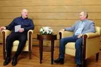 [ẢNH] Tiết lộ nội dung cuộc hội đàm trực tiếp giữa hai nhà lãnh đạo Nga, Belarus