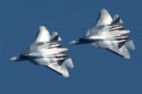 [ẢNH] Su-57 Nga bỏ lỡ triển lãm hàng không ở Ấn Độ?