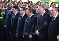 Toàn cảnh lễ an táng Tổng Bí thư Nguyễn Phú Trọng tại Nghĩa trang Mai Dịch