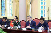 Chủ tịch nước Tô Lâm hội đàm với Tổng thống Liên bang Nga Vladimir Putin