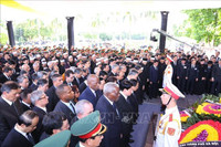 Toàn cảnh lễ an táng Tổng Bí thư Nguyễn Phú Trọng tại Nghĩa trang Mai Dịch