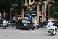 Lễ đón chính thức Tổng thống Liên bang Nga Vladimir Putin thăm cấp Nhà nước tới Việt Nam