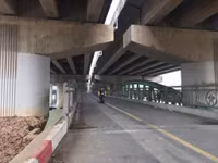 Cầu vòm sắt vượt hồ Linh Đàm 65 tỷ đồng vắng người qua lại