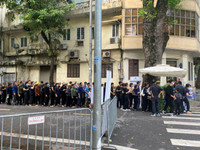 Vượt hàng trăm km về Hà Nội chờ viếng Tổng Bí thư Nguyễn Phú Trọng