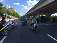 Lực lượng 141 xử phạt nhiều trường hợp vi phạm sau giãn cách