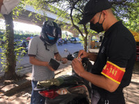 Lực lượng 141 xử phạt nhiều trường hợp vi phạm sau giãn cách