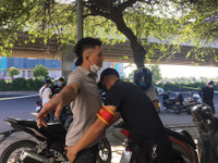 Lực lượng 141 xử phạt nhiều trường hợp vi phạm sau giãn cách