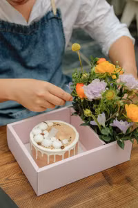 Những bó hoa, món quà 