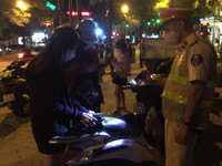 Lực lượng 141 xử phạt nhiều trường hợp vi phạm sau giãn cách