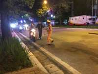 Lực lượng 141 xử phạt nhiều trường hợp vi phạm sau giãn cách