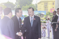 Hình ảnh lãnh đạo Đảng, Nhà nước dự Đại hội đại biểu lần thứ XVII Đảng bộ thành phố Hà Nội