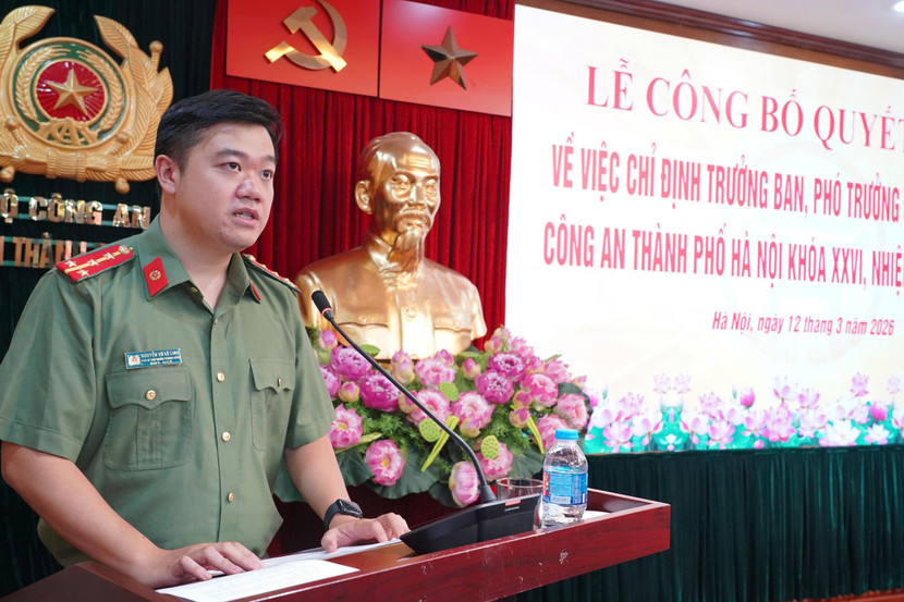 Công an TP Hà Nội công bố quyết định về công tác cán bộ Ban Thanh niên nhiệm kỳ 2025 – 2030 ảnh 4