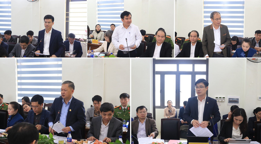 Giám đốc Công an thành phố Hà Nội kiểm tra việc chuẩn bị, triển khai công tác bầu cử tại 8 địa phương ảnh 3