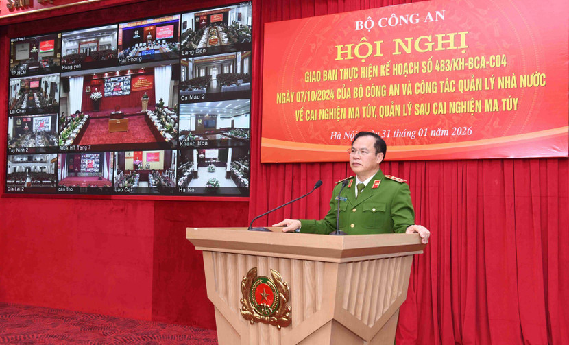 Thứ trưởng Nguyễn Văn Long phát biểu chỉ đạo tại Hội nghị.