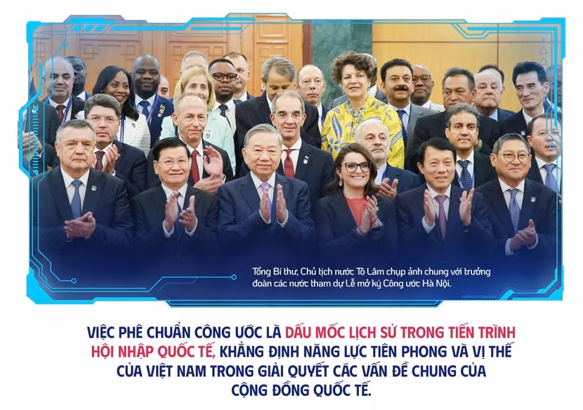 Công ước Hà Nội với vai trò tiên phong của Việt Nam ảnh 2