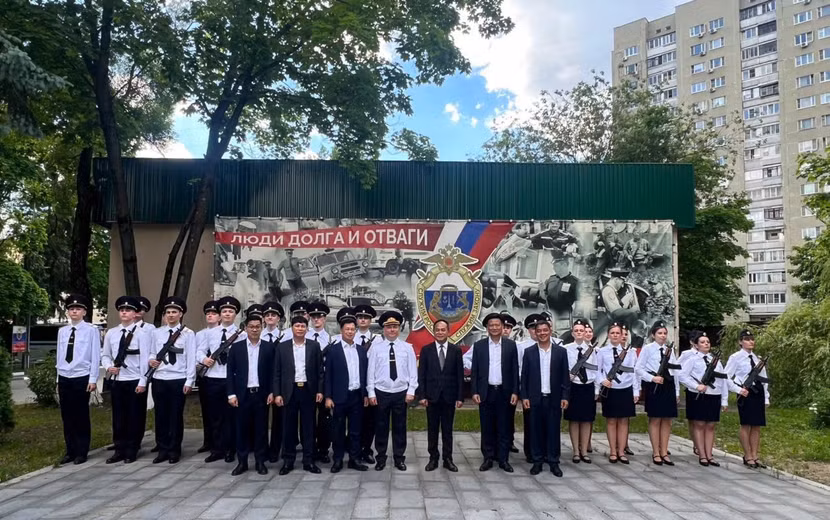 Đoàn đại biểu CATP Hà Nội thăm kiều bào và các mô hình chiến đấu hiện đại tại thành phố Mát-xcơ-va ảnh 6