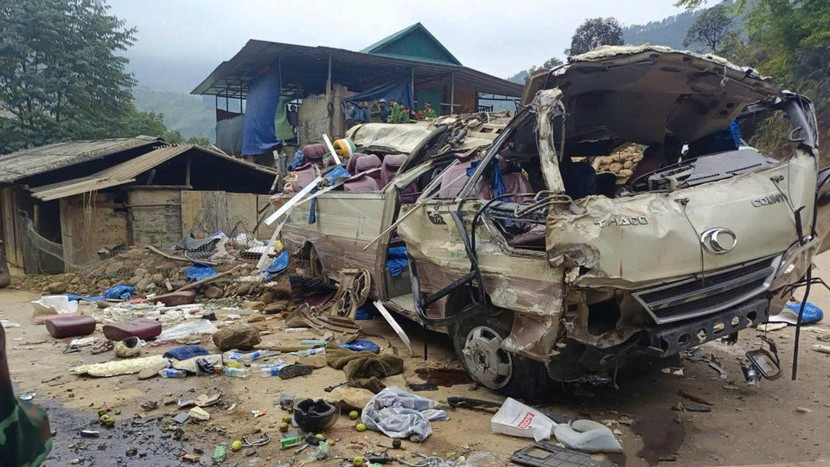 Công an tỉnh Lào Cai thông tin về vụ tai nạn giao thông làm tử vong 9 người tại xã Phình Hồ ảnh 1