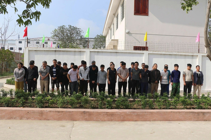 Đối tượng trong chuyên án bị bắt giữ