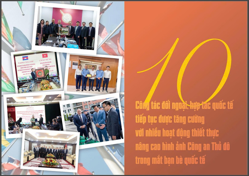 10 dấu ấn tiêu biểu năm 2025 của Công an thành phố Hà Nội ảnh 10