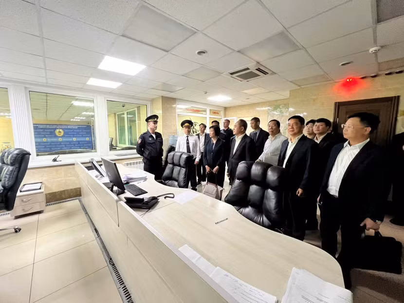 Đoàn đại biểu CATP Hà Nội thăm kiều bào và các mô hình chiến đấu hiện đại tại thành phố Mát-xcơ-va ảnh 3