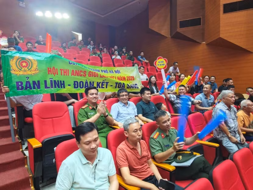 Đội thi thành phố Hà Nội tranh tài tại Hội thi toàn quốc lực lượng tham gia bảo vệ an ninh, trật tự ở cơ sở giỏi ảnh 7
