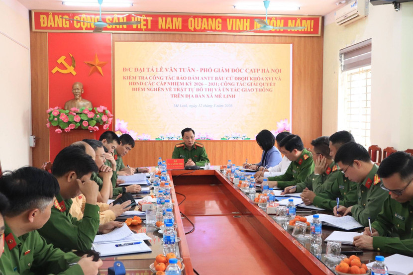 Phát huy tối đa vai trò Công an cấp xã trong đảm bảo an ninh, an toàn Cuộc bầu cử ảnh 6