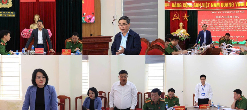 Phát huy tối đa vai trò Công an cấp xã trong đảm bảo an ninh, an toàn Cuộc bầu cử ảnh 9