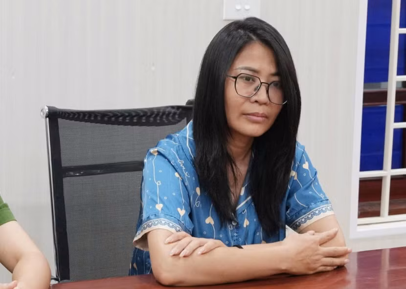 Cơ quan Công an làm việc với các đối tượng: Nguyễn Tất Tín, Lê Thị Dung và Hà Thị Bình.