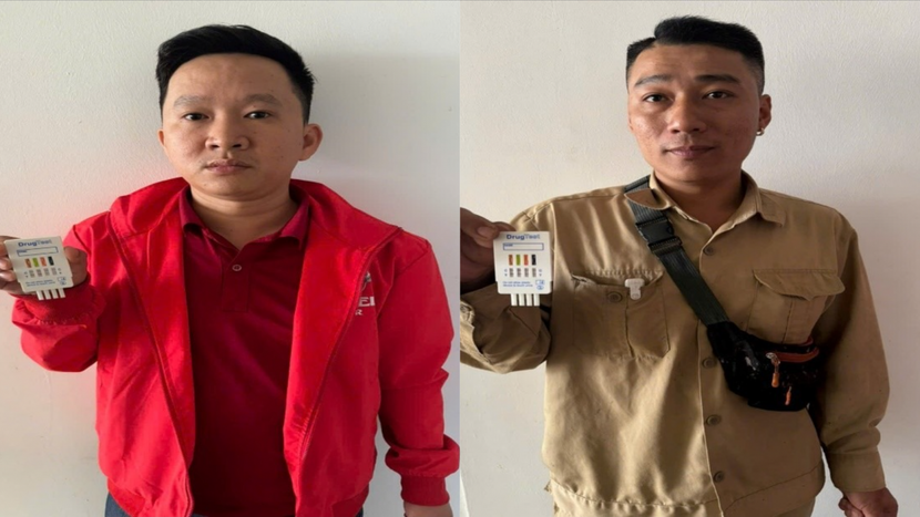 Các đối tượng Trần Mạnh Linh, Phan Văn Tiến bị cơ quan Công an tạm giữ