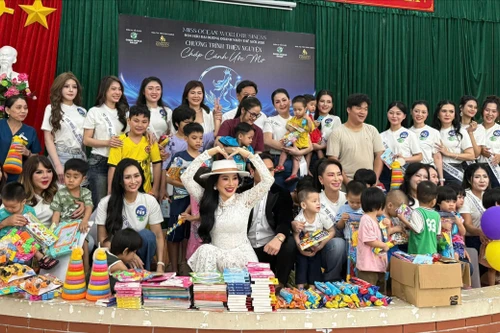  Top 23 thí sinh "Miss Ocean World Business 2026" tỏa sáng trước đêm chung kết