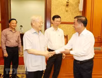 Tổng Bí thư Nguyễn Phú Trọng chủ trì họp Thường trực Ban Chỉ đạo Trung ương về phòng, chống tham nhũng, tiêu cực